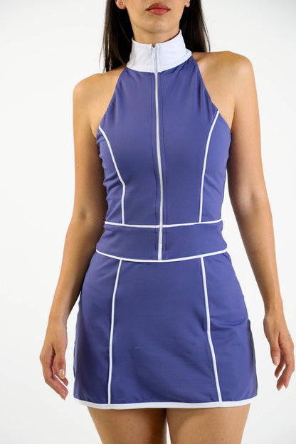 Vestido Aura Malva