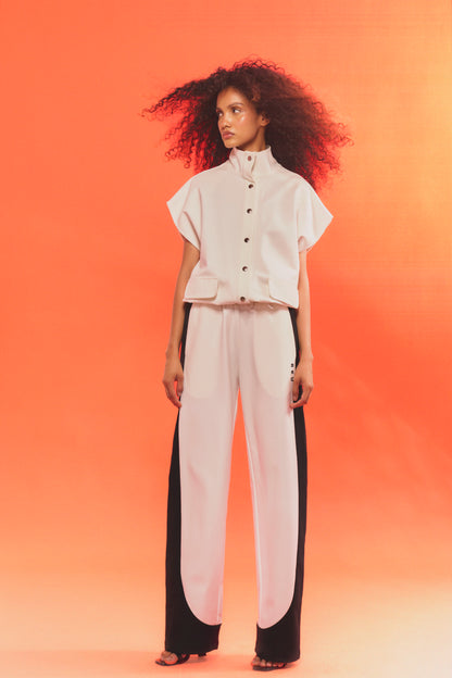 Two Color Track Pants